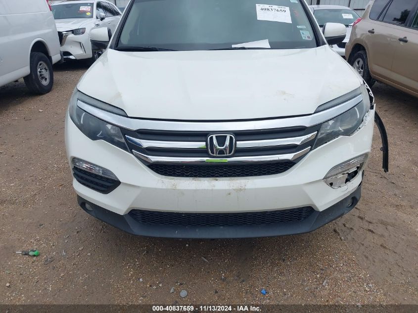 2018 Honda Pilot Ex-L VIN: 5FNYF5H81JB032130 Lot: 40837659