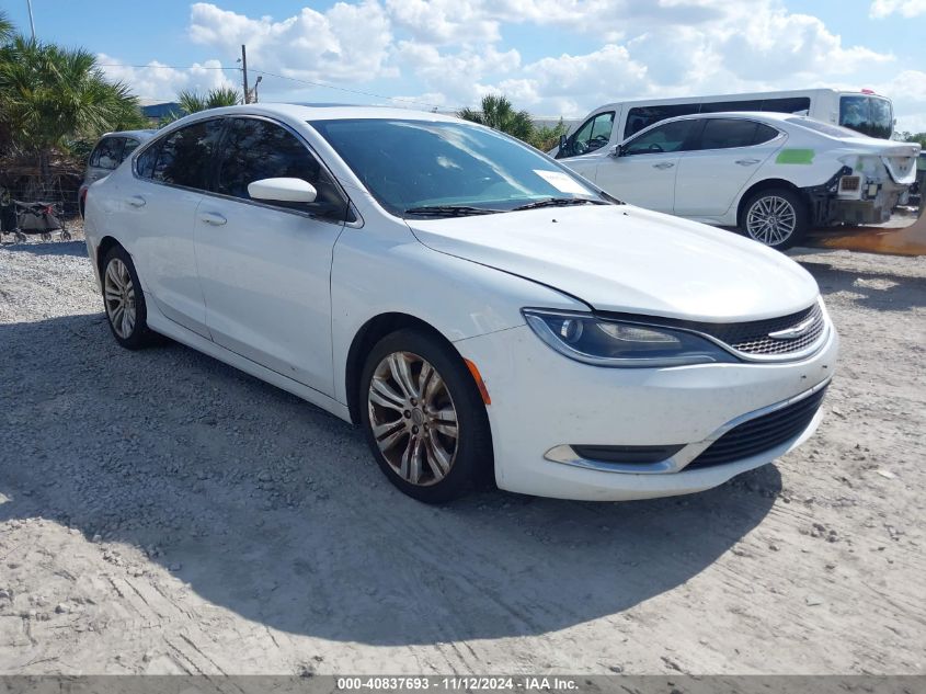 VIN 1C3CCCAB6FN564886 2015 CHRYSLER 200 no.1