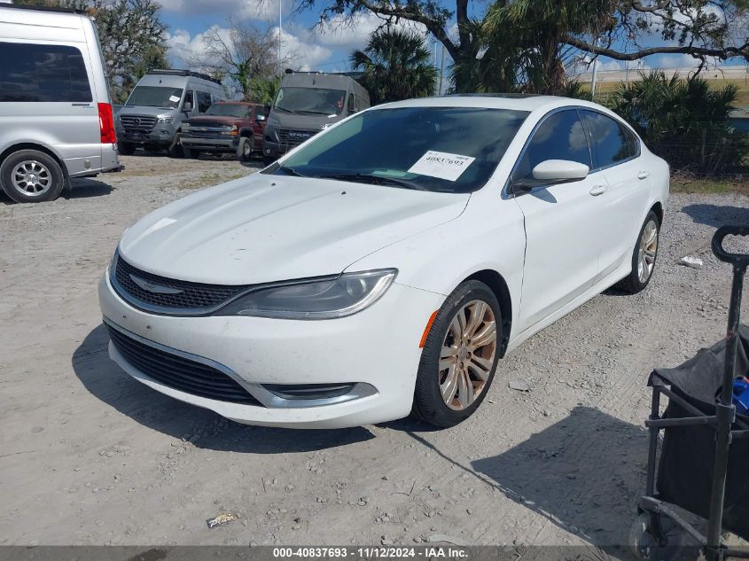 VIN 1C3CCCAB6FN564886 2015 CHRYSLER 200 no.2