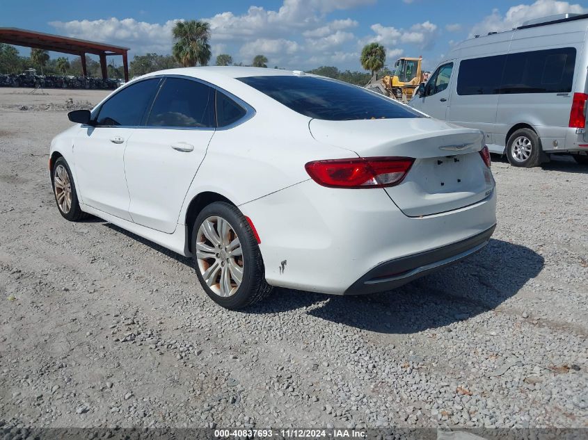 VIN 1C3CCCAB6FN564886 2015 CHRYSLER 200 no.3