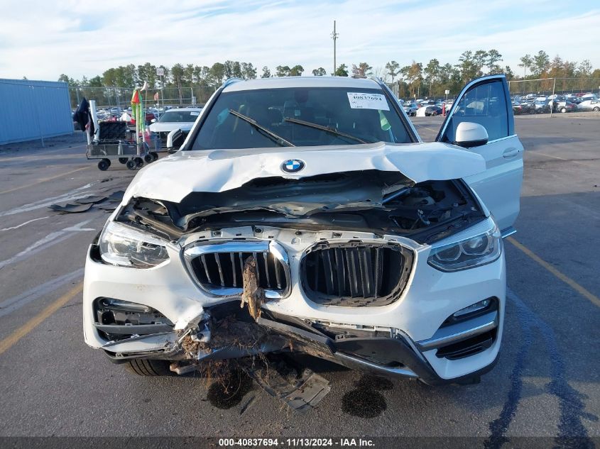 2018 BMW X3 xDrive30I VIN: 5UXTR9C5XJLC77142 Lot: 40837694