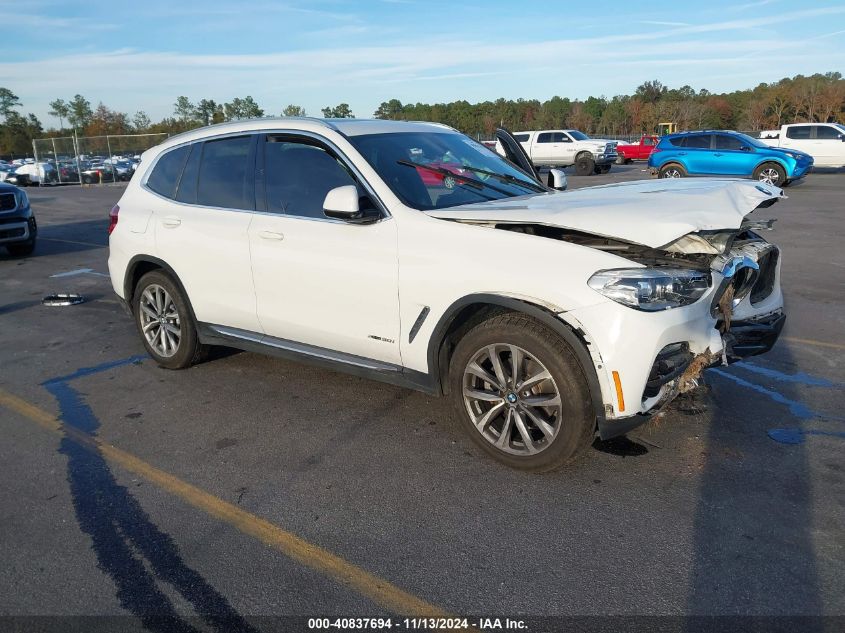 2018 BMW X3 XDRIVE30I - 5UXTR9C5XJLC77142