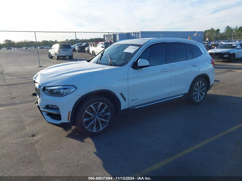 VIN 5UXTR9C5XJLC77142 2018 BMW X3, Xdrive30I no.2