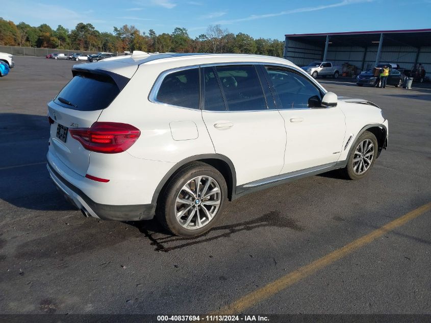 2018 BMW X3 XDRIVE30I - 5UXTR9C5XJLC77142