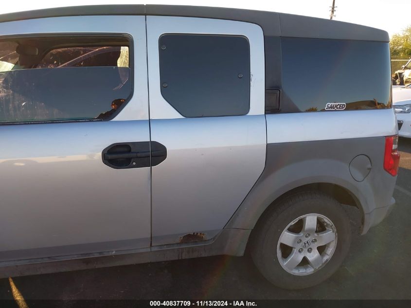 2003 Honda Element Ex VIN: 5J6YH28583L001949 Lot: 40837709