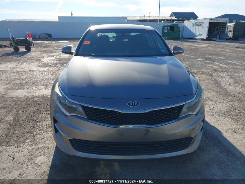 2016 Kia Optima Lx VIN: 5XXGT4L35GG096610 Lot: 40837727