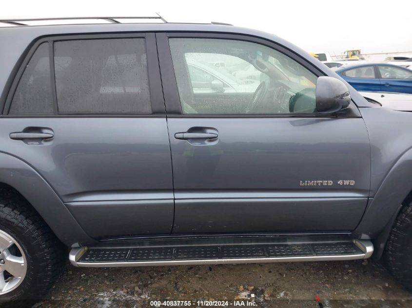 2004 Toyota 4Runner Limited V6 VIN: JTEBU17RX40024489 Lot: 40837755