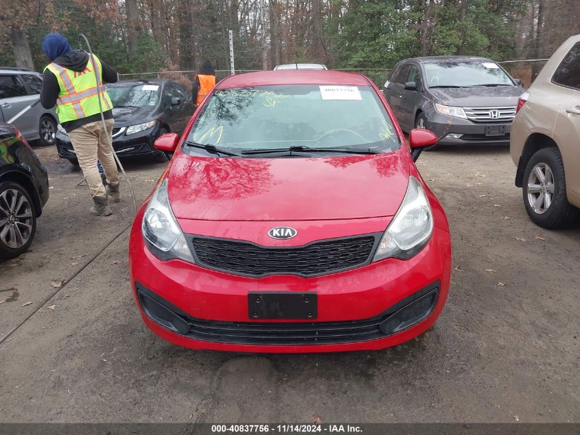 2015 Kia Rio Lx VIN: KNADM4A36F6506960 Lot: 40837756