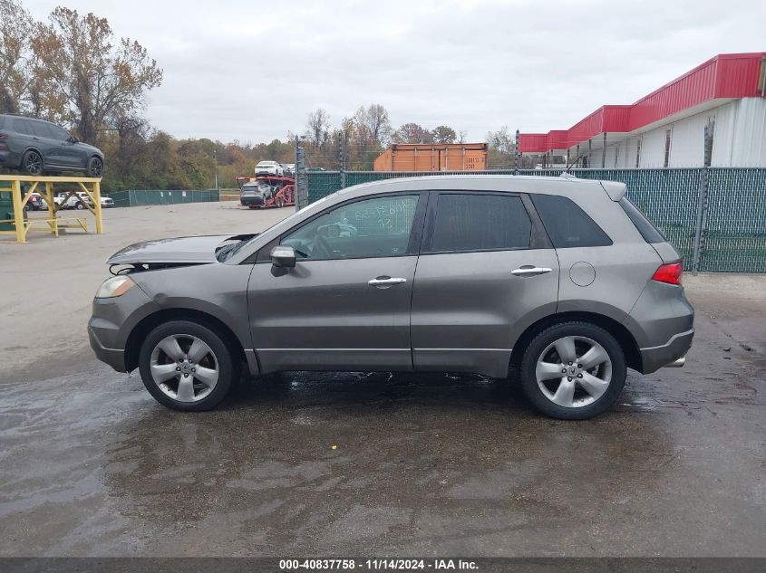 2008 ACURA RDX VIN: 5J8TB18588A008013