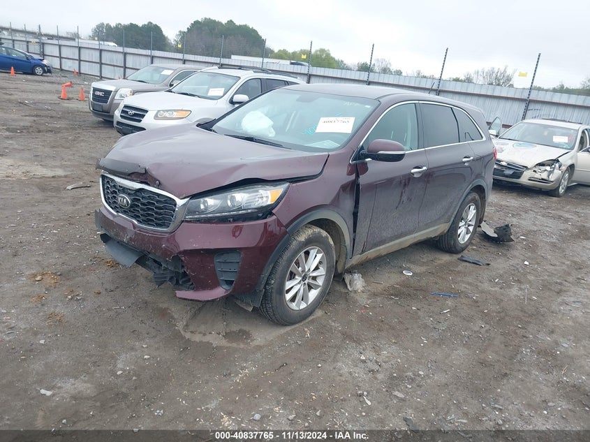 2019 KIA SORENTO VIN: 5XYPG4A3XKG553777