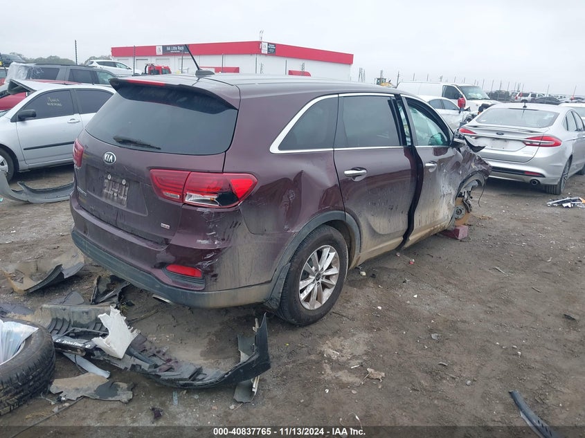 2019 KIA SORENTO VIN: 5XYPG4A3XKG553777