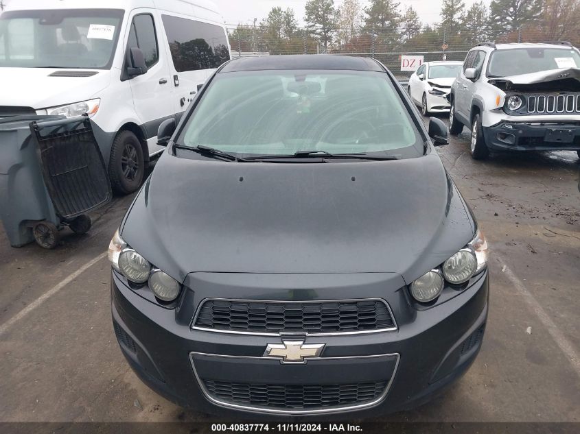 2014 Chevrolet Sonic Lt Auto VIN: 1G1JC6SBXE4124458 Lot: 40837774