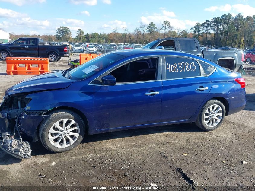 2019 Nissan Sentra Sv VIN: 3N1AB7APXKL611021 Lot: 40837813