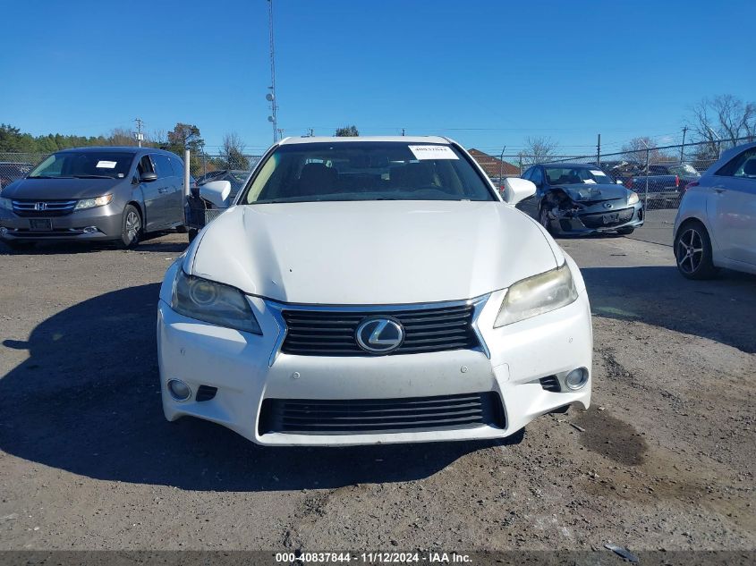 2013 Lexus Gs 350 VIN: JTHBE1BL8D5012587 Lot: 40837844