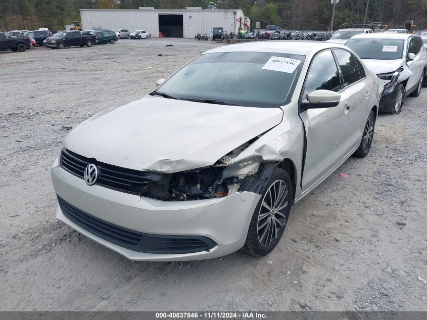 2011 Volkswagen Jetta 2.5L Se VIN: 3VWDX7AJ4BM368160 Lot: 40837846