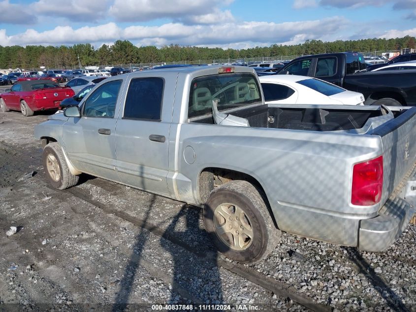 2006 Dodge Dakota Slt VIN: 1D7HE48N16S502384 Lot: 40837848