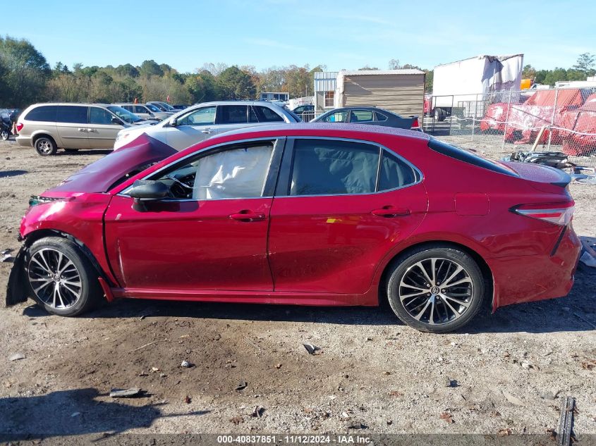 2018 Toyota Camry Se VIN: 4T1B11HK6JU591281 Lot: 40837851