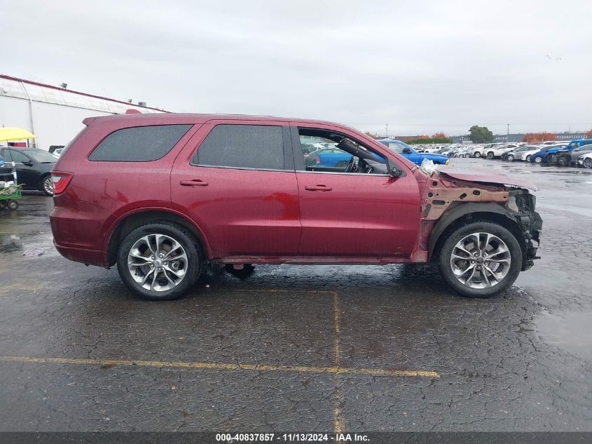 2019 Dodge Durango R/T Awd VIN: 1C4SDJCT3KC744766 Lot: 40837857