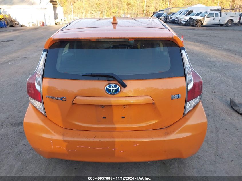 2015 Toyota Prius C One VIN: JTDKDTB3XF1114774 Lot: 40837885