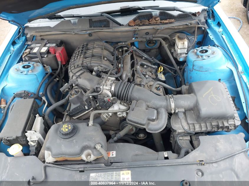 2012 Ford Mustang V6 Premium VIN: 1ZVBP8AM2C5263082 Lot: 40837964