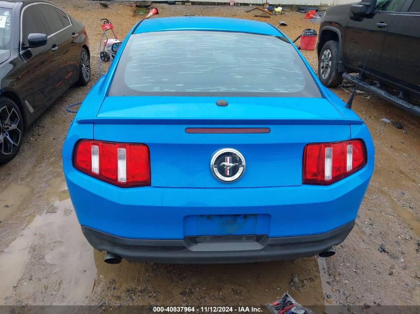 2012 Ford Mustang V6 Premium VIN: 1ZVBP8AM2C5263082 Lot: 40837964