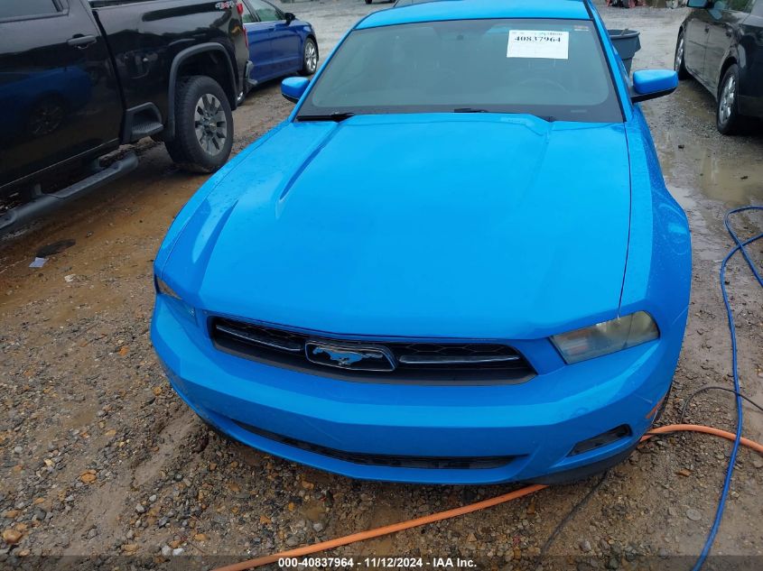 2012 Ford Mustang V6 Premium VIN: 1ZVBP8AM2C5263082 Lot: 40837964