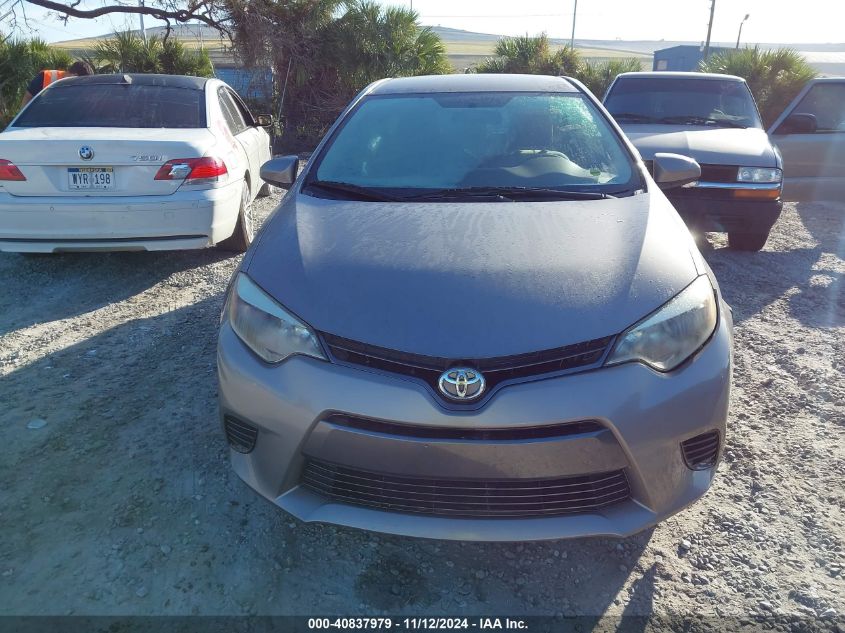 2015 Toyota Corolla L/Le/Le Pls/Prm/S/S Pls VIN: 2T1BURHE9FC310339 Lot: 40837979