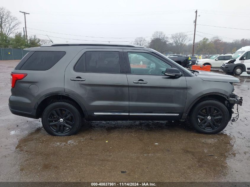 2018 Ford Explorer Xlt VIN: 1FM5K8D81JGB13247 Lot: 40837981