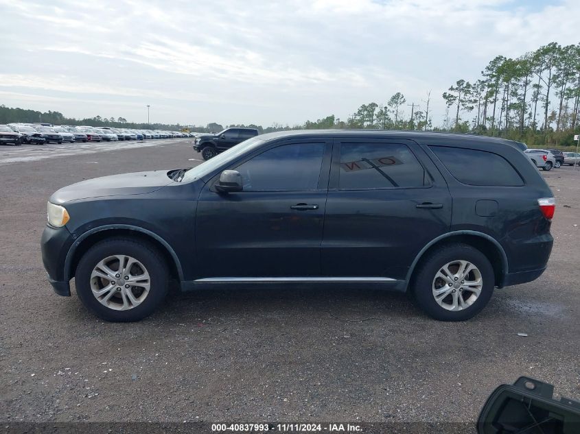 2012 Dodge Durango Sxt VIN: 1C4RDHAG8CC146705 Lot: 40837993