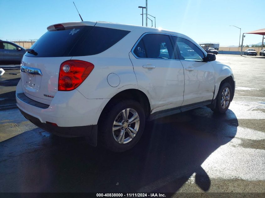 2012 Chevrolet Equinox Ls VIN: 2GNALBEK5C1337314 Lot: 40838000