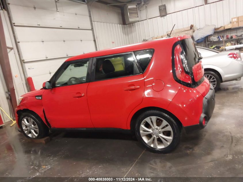 2015 Kia Soul + VIN: KNDJP3A52F7788727 Lot: 40838003