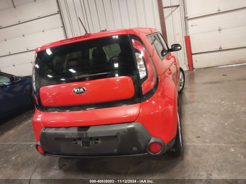 2015 Kia Soul + VIN: KNDJP3A52F7788727 Lot: 40838003