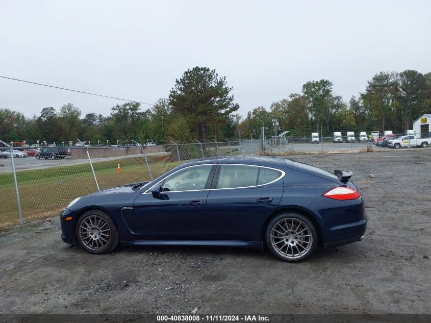 2013 Porsche Panamera 4S/S VIN: WP0AB2A78DL060909 Lot: 40838008