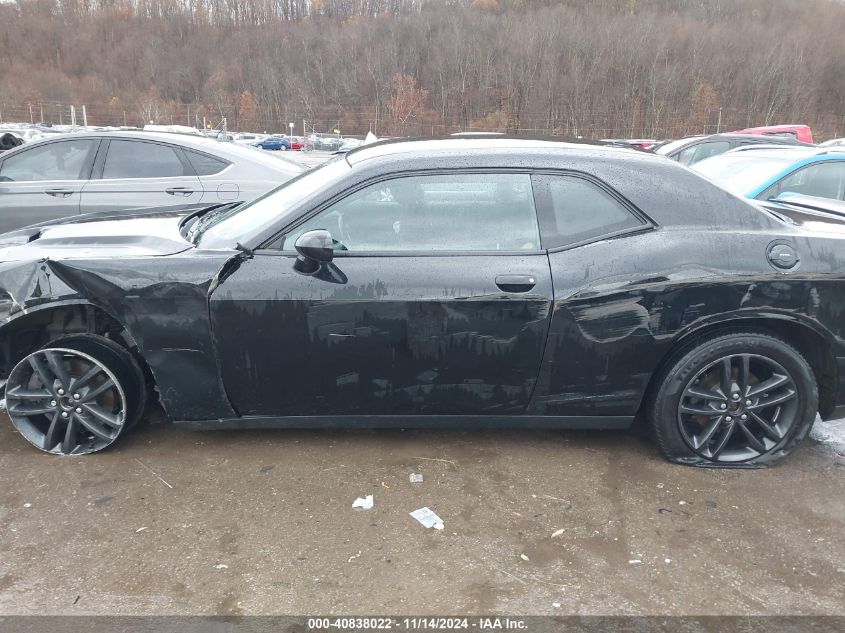 2019 Dodge Challenger Sxt Awd VIN: 2C3CDZGG8KH592226 Lot: 40838022