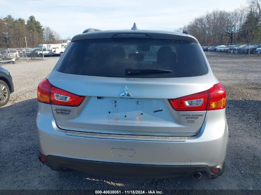 2017 Mitsubishi Outlander Sport 2.4 Sel VIN: JA4AR4AW6HZ023367 Lot: 40838051