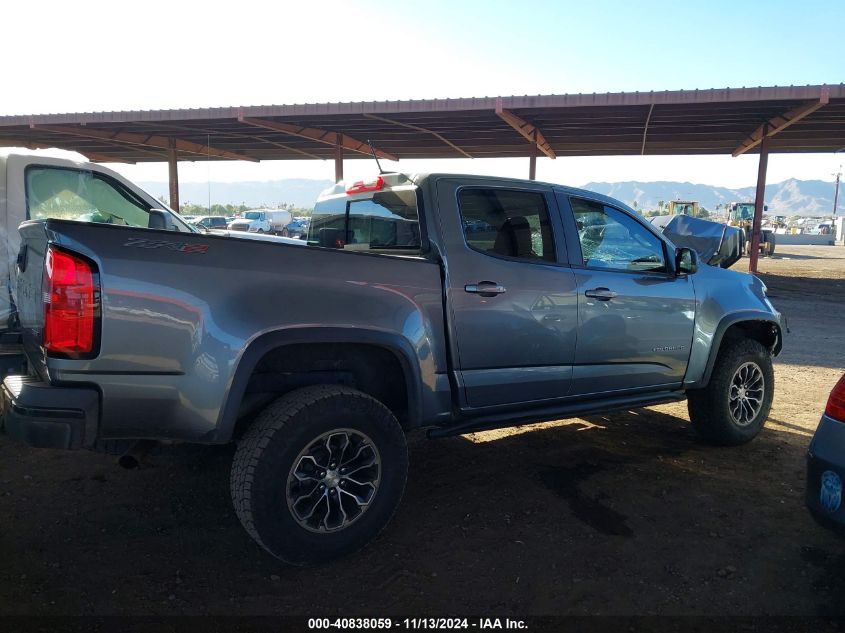 2021 Chevrolet Colorado 4Wd Short Box Zr2 VIN: 1GCGTEEN1M1285458 Lot: 40838059