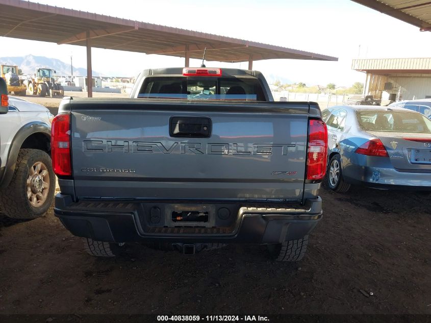 2021 Chevrolet Colorado 4Wd Short Box Zr2 VIN: 1GCGTEEN1M1285458 Lot: 40838059