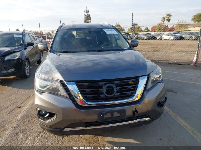 2019 Nissan Pathfinder Sv VIN: 5N1DR2MM2KC596595 Lot: 40838063