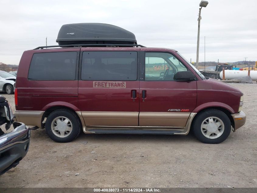 2001 Chevrolet Astro Ls VIN: 1GNEL19W21B121443 Lot: 40838073