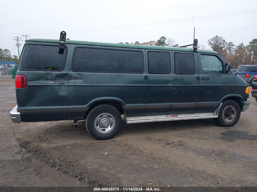 2001 Dodge Ram Wagon 3500 VIN: 2B5WB35Z91K501149 Lot: 40838075