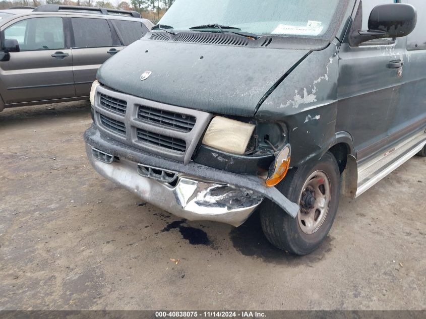 2001 Dodge Ram Wagon 3500 VIN: 2B5WB35Z91K501149 Lot: 40838075