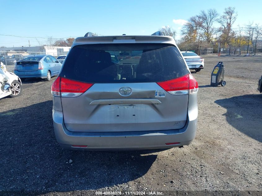 2011 Toyota Sienna Le VIN: 5TDJK3DCXBS005825 Lot: 40838078