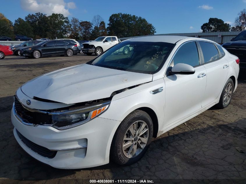 VIN 5XXGT4L31HG168825 2017 KIA Optima, LX no.2