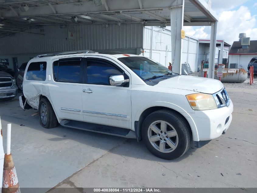 2012 Nissan Armada Platinum VIN: 5N1BA0NF6CN602228 Lot: 40838084