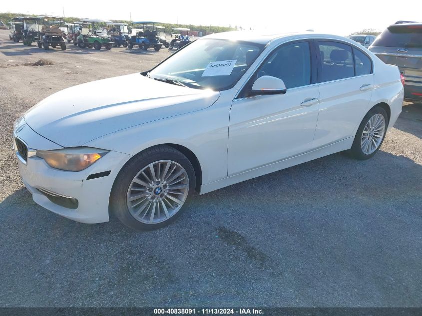 2015 BMW 328I VIN: WBA3A5G54FNP34836 Lot: 40838091