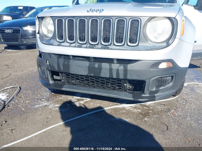 2016 Jeep Renegade Sport VIN: ZACCJAAT2GPD82772 Lot: 40838116