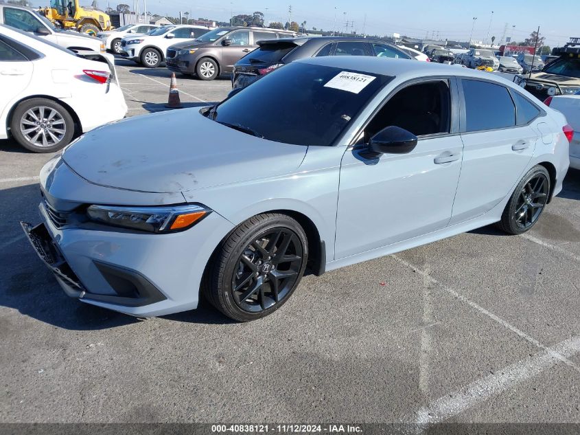 2024 HONDA CIVIC 2.0L I4   N(VIN: 2HGFE2F55RH593858