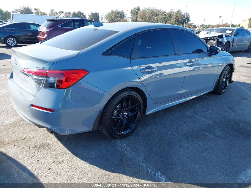 2024 HONDA CIVIC 2.0L I4   N(VIN: 2HGFE2F55RH593858