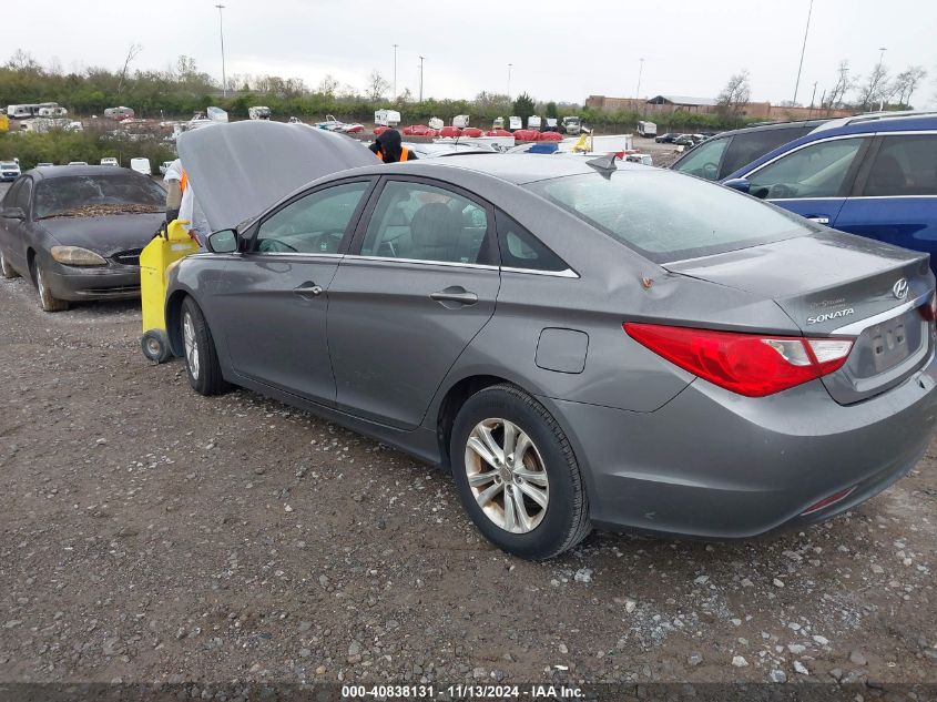 2012 Hyundai Sonata Gls VIN: 5NPEB4ACXCH433476 Lot: 40838131