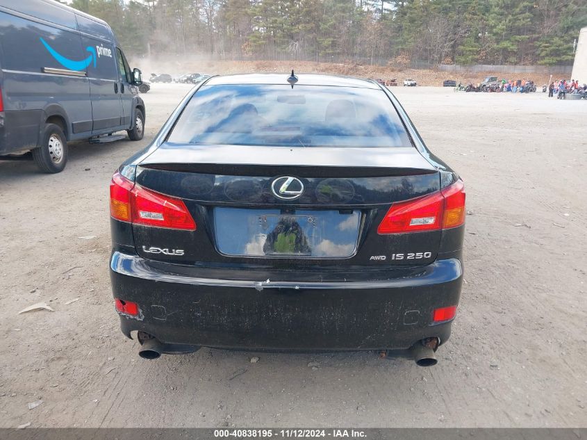 2008 Lexus Is 250 VIN: JTHCK262882027635 Lot: 40838195